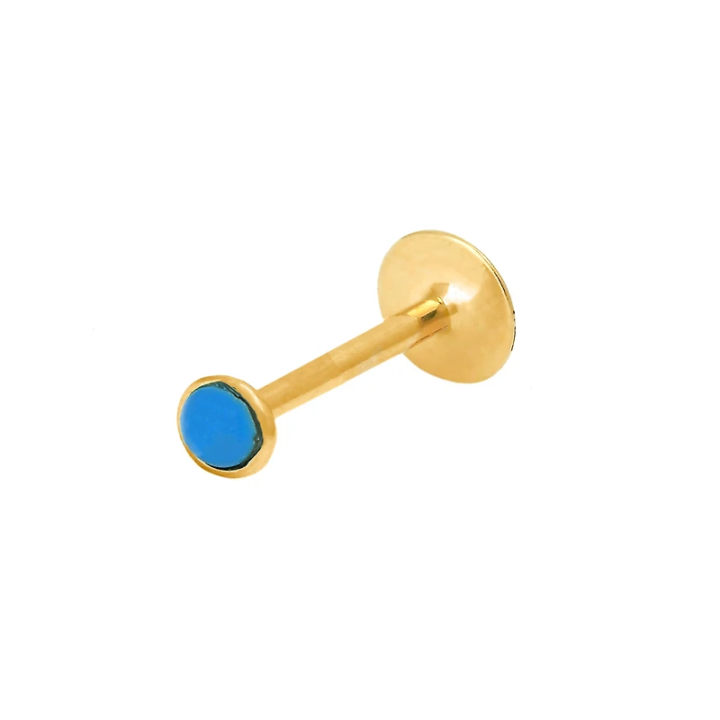 Turquiose Stone Single Cartilage Earring