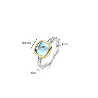 Shades of The Ocean Blue Ring