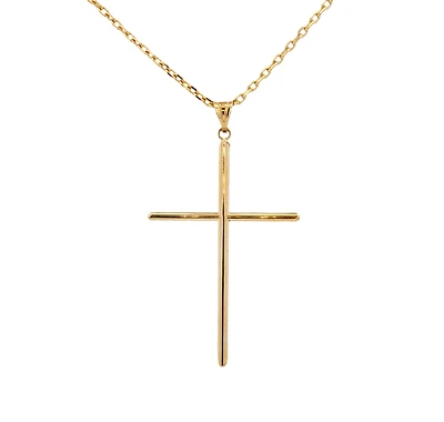 Thin Cross Pendant - 51MM