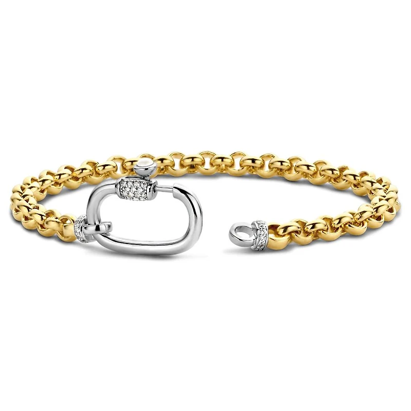 Opulent Rolo Golden Bracelet