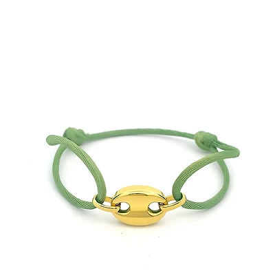 Puff Mariner Golden Cord Bracelet