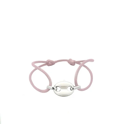 Puff Mariner Silver Cord Bracelet