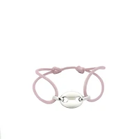 Puff Mariner Silver Cord Bracelet