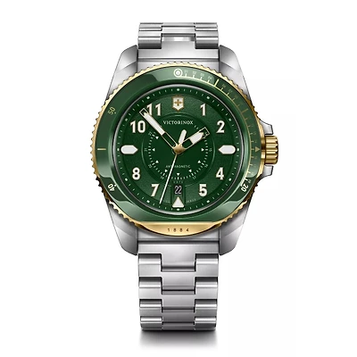 Journey 1884 Green/Steel 43MM Watch