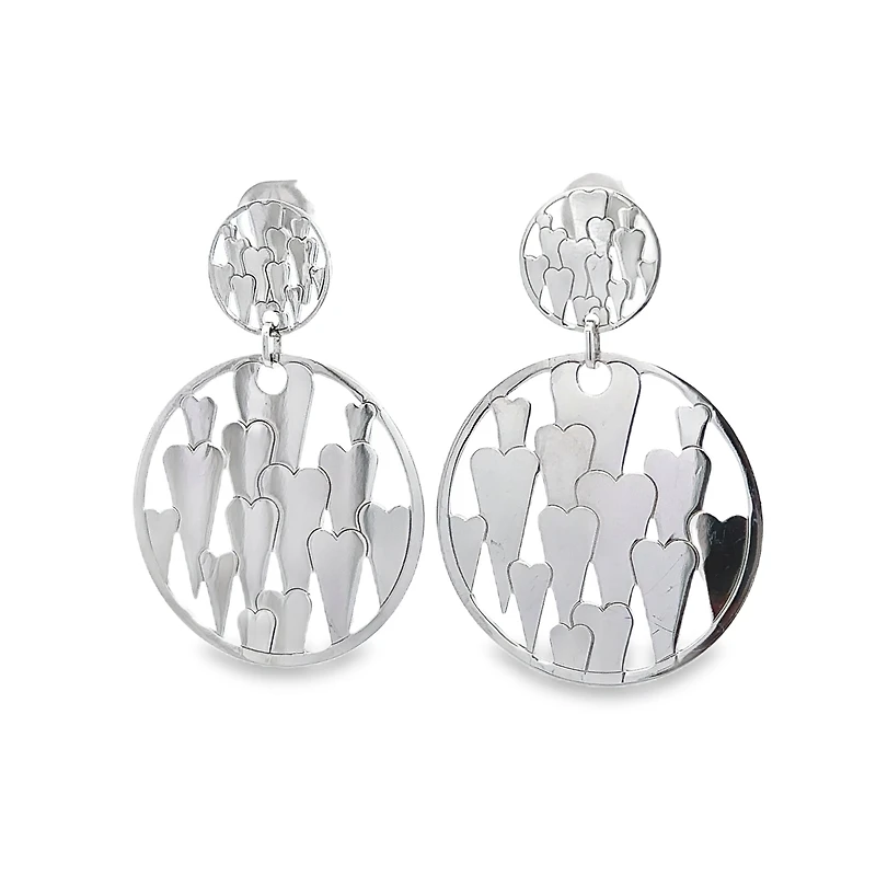 Loving Hearts Dangle Earrings