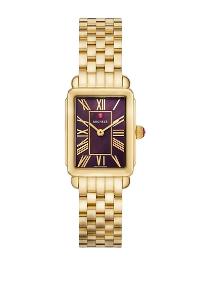 Deco Park Dark Cherry Watch 29MM
