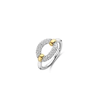 Classic Edge Pave Ring
