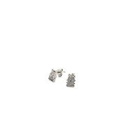 Girl with Bow Stud Earrings