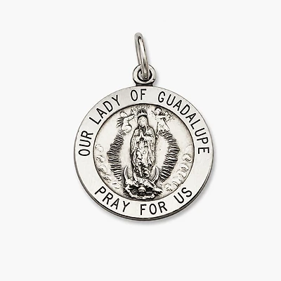 Our Lady of Guadalupe, Pray for us Pendant 15MM