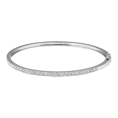1CT Diamond Bangle Bracelet
