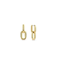 Paperclip Link Smooth Earrings