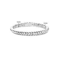 Marea Silver Bangle Bracelet