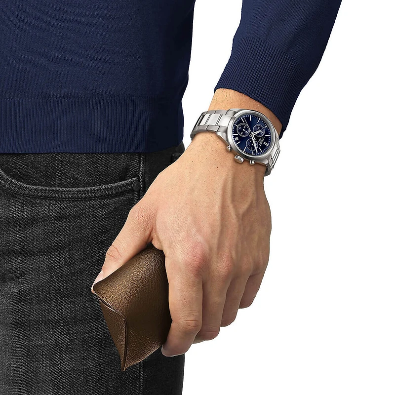 PR 100 Chronograph Blue 40MM Watch