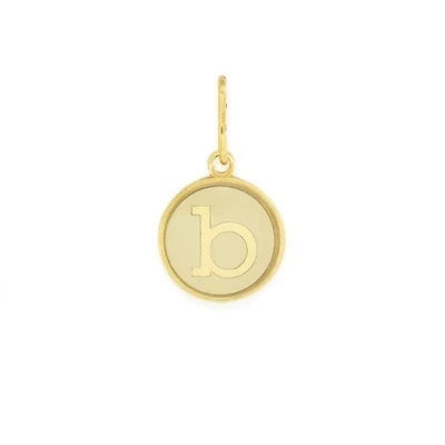 Initial B Golden Charm