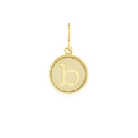 Initial B Golden Charm