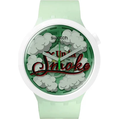 Up In Smoke Swatch Watch