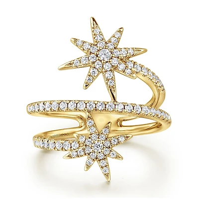 Star Wrap Diamond Ring