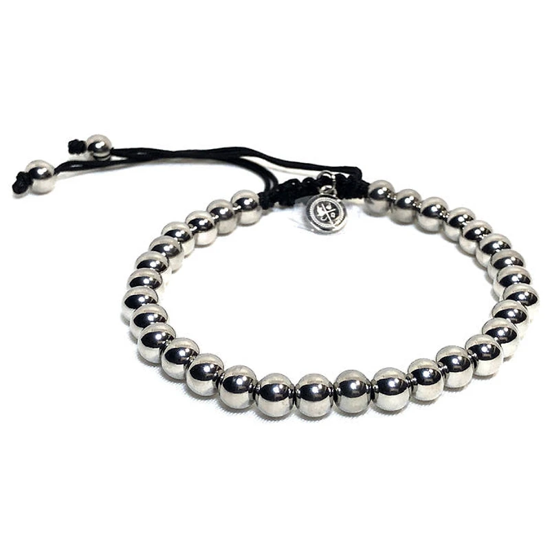 6MM Beads Steel Bracelet