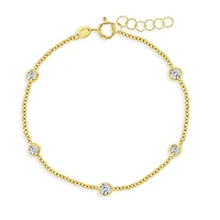 Kids Zirconia by the Yard Bracelet