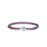 Radiant Violet Bead Bracelet