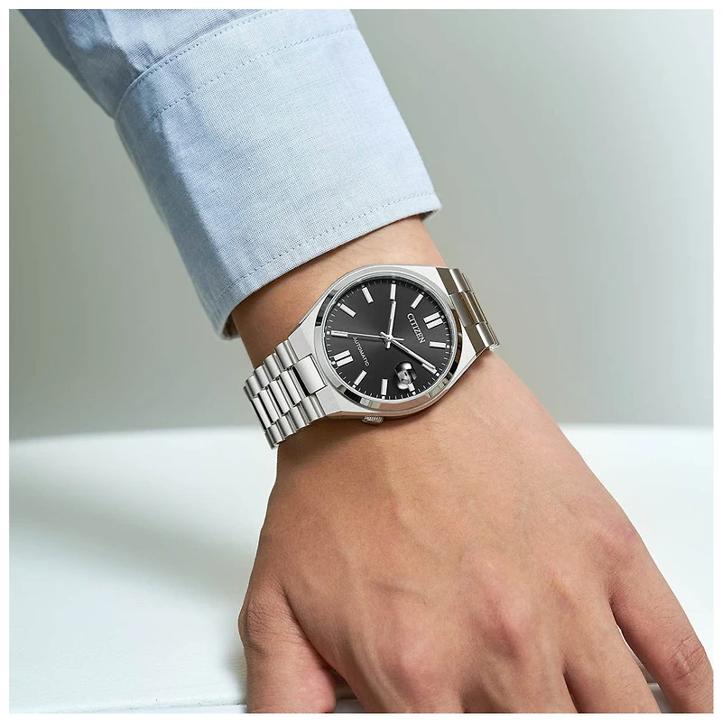 Tsuyosa Black 40MM Watch