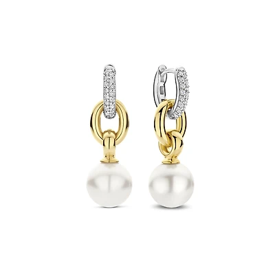 Pearl Serene Drop Earrings