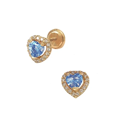 Heart Stud Earrings