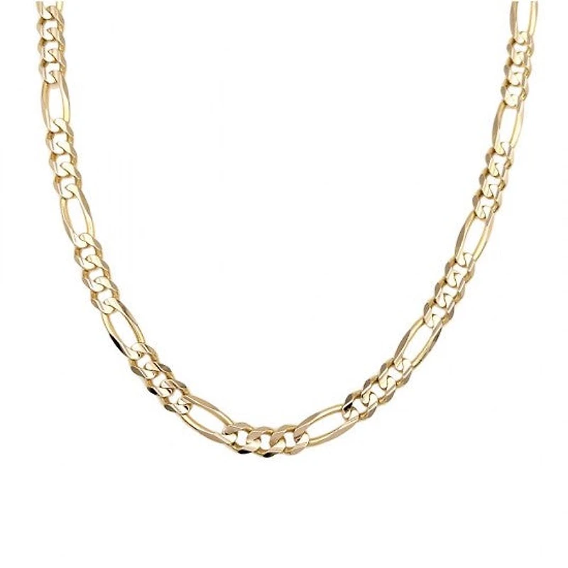 Figaro Hollow 4mm Link Chain