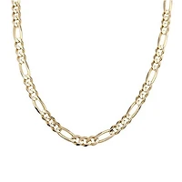 Figaro Hollow 4mm Link Chain