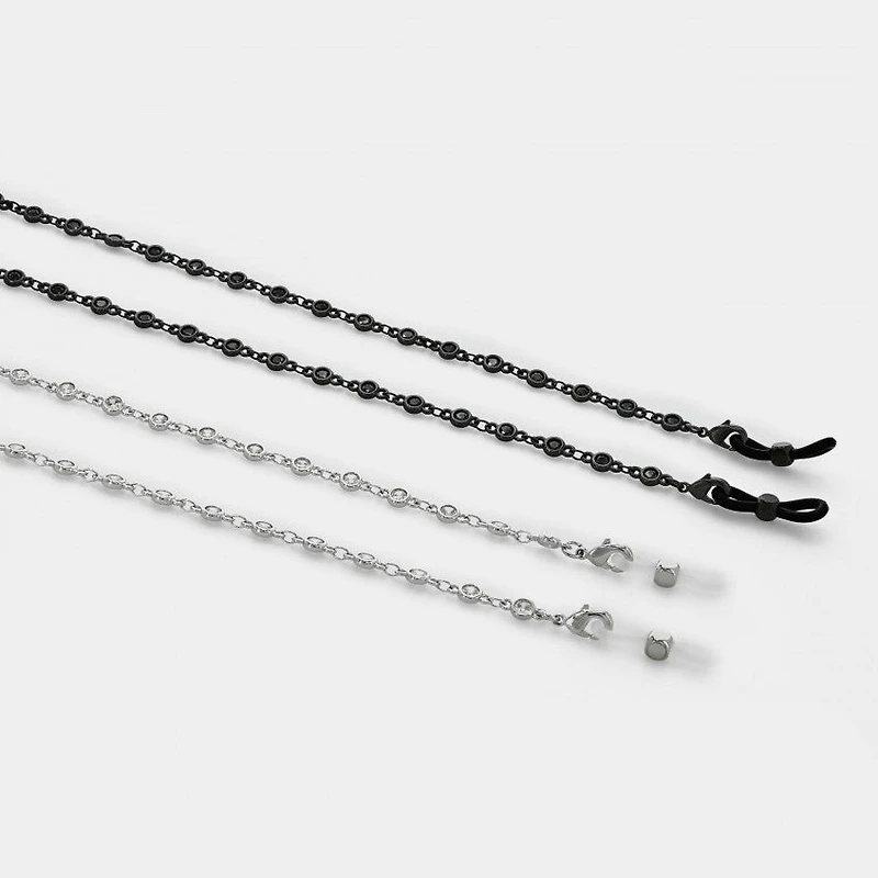 3mm Cubic Zirconia Multi-way Chain -  Yellow Gold