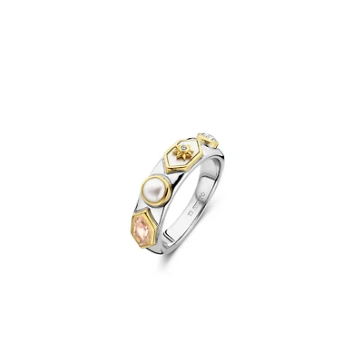 Celestial Peach Stellar Ring