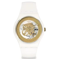 Golden Rings White