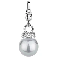 Grey Pearl Charm