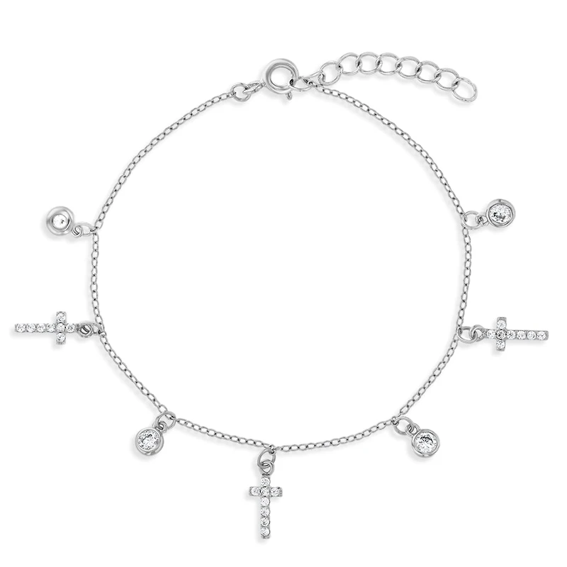 Kids Cross Charms Bracelet