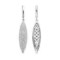 Long Oval Earrings