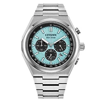 Forza Chrono Super Titanium 42MM Turquoise Watch