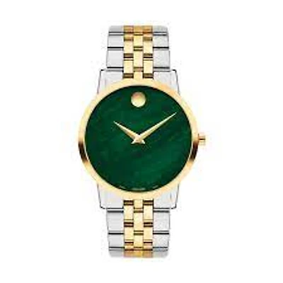 Museum 33MM Green Mother Pearl Watch