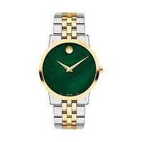Museum 33MM Green Mother Pearl Watch