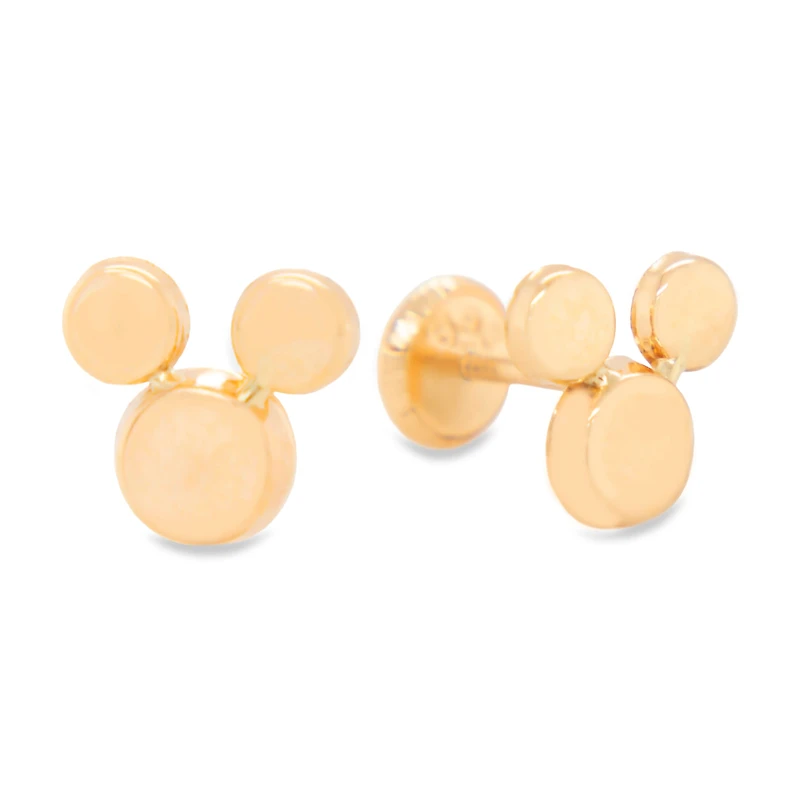 Mickey Silhouette Stud Earrings
