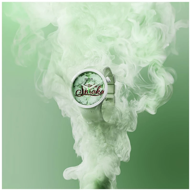 Up In Smoke Swatch Watch