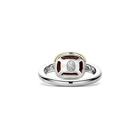 Smokey Quartz Facetted Ring