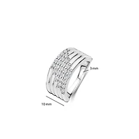 Trails Silver Wide Ring