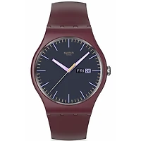 Burgandy Burry Watch