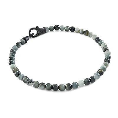 Green Eagle's Eye 4MM Bead Bracelet