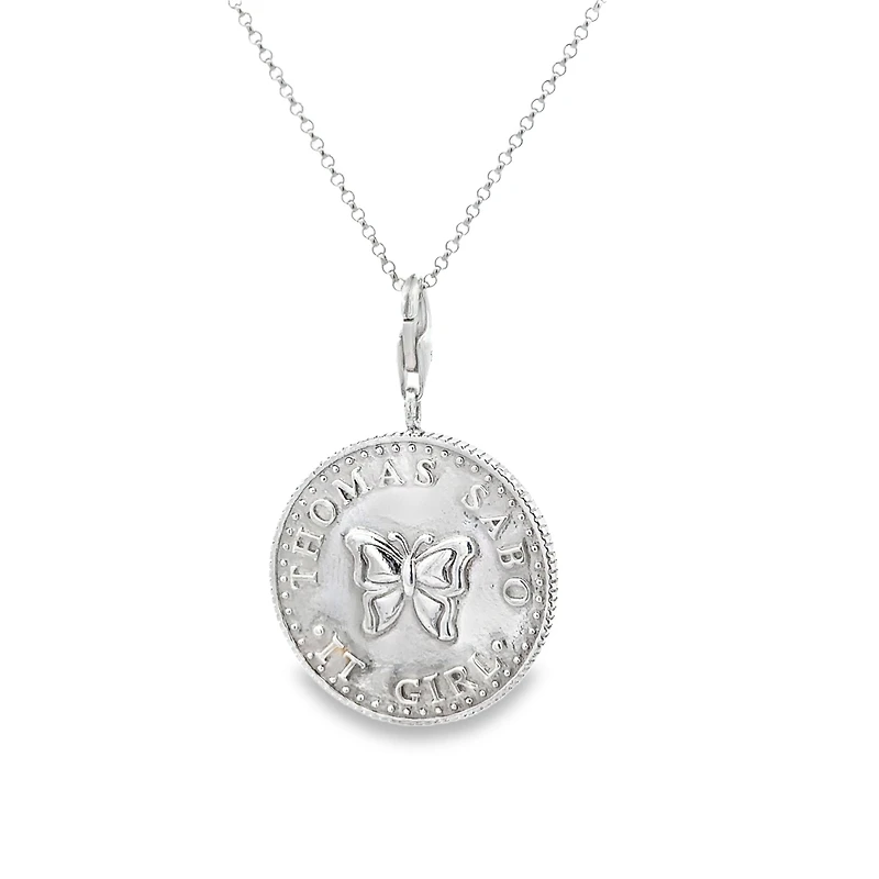Butterfly Medallion Pendant