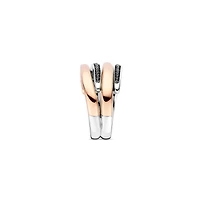 Modern Curve Rose Ring