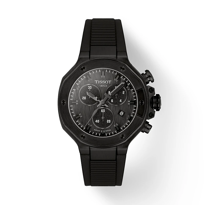 T-Race Moto All Black 38MM Watch