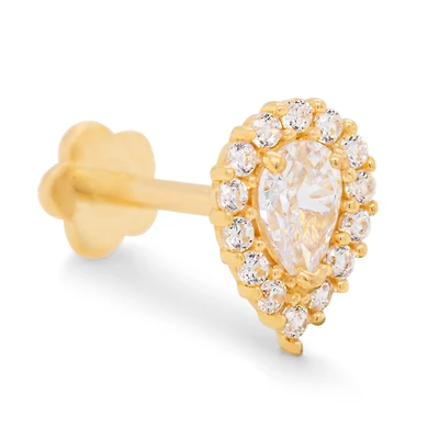 Teardrop Cartilage Single Earring