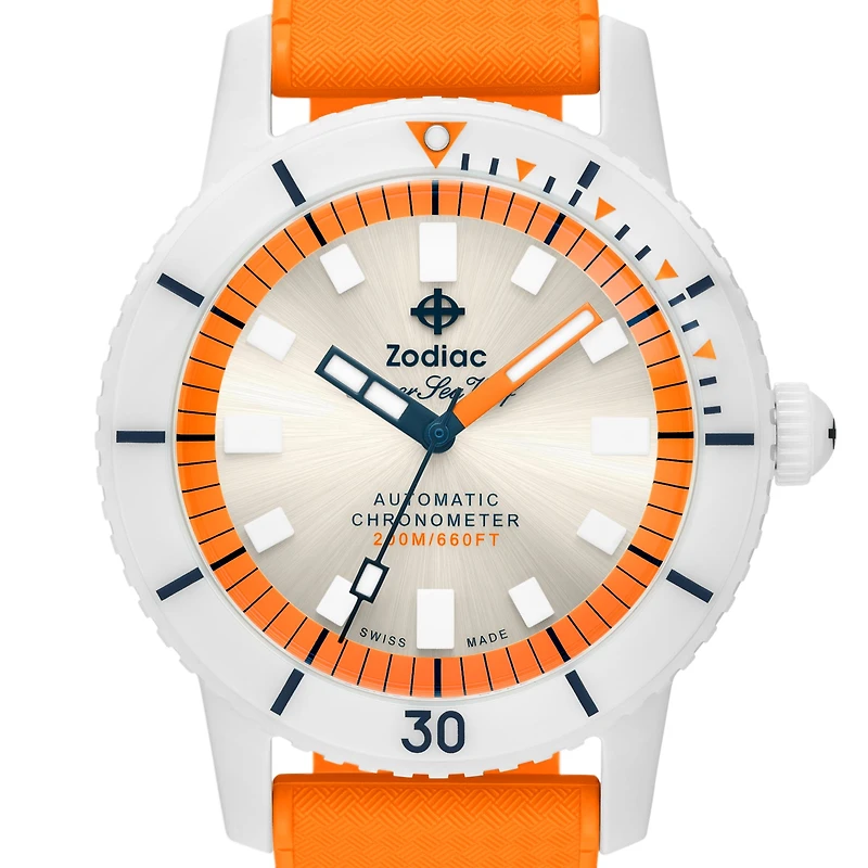 Super Sea Wolf Ceramic Compression Diver Automatic 41MM Orange/Ceramic
