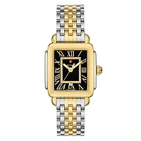 Deco Madison Mid Black Two Tone 31MM Watch